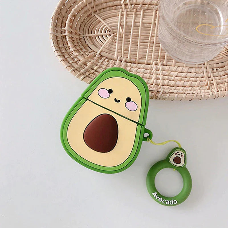 3D Cute Skittles Bubble Gum Plum Flower Drink for Airpods 3 2 Pro Earphone Case Charge Box Soft Wireless Bluetooth Protect Cover