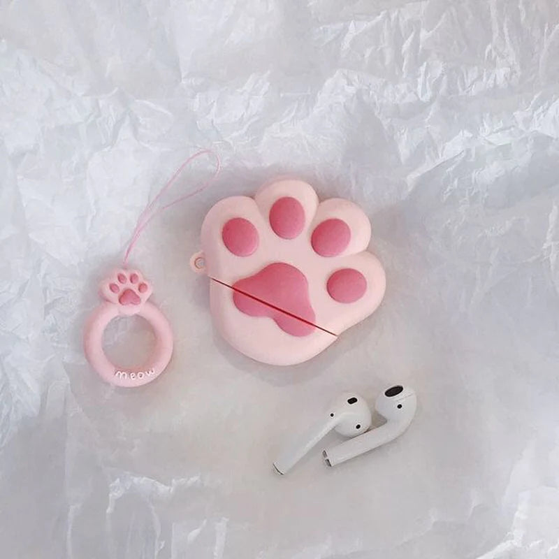 3D Cute Skittles Bubble Gum Plum Flower Drink for Airpods 3 2 Pro Earphone Case Charge Box Soft Wireless Bluetooth Protect Cover