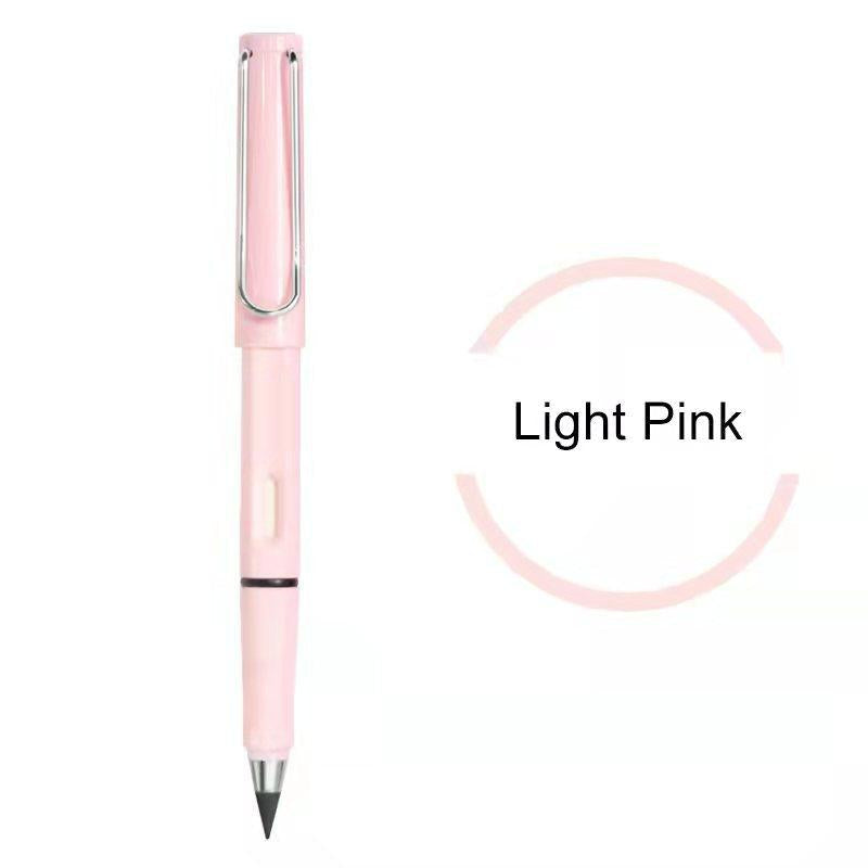 Everlasting Pencil, 12 Pcs Inkless Pencil Eternal with Eraser, Infinity Reusable Pencil for Writing, Drawing, Sustainable Pencil for Home, Office, School