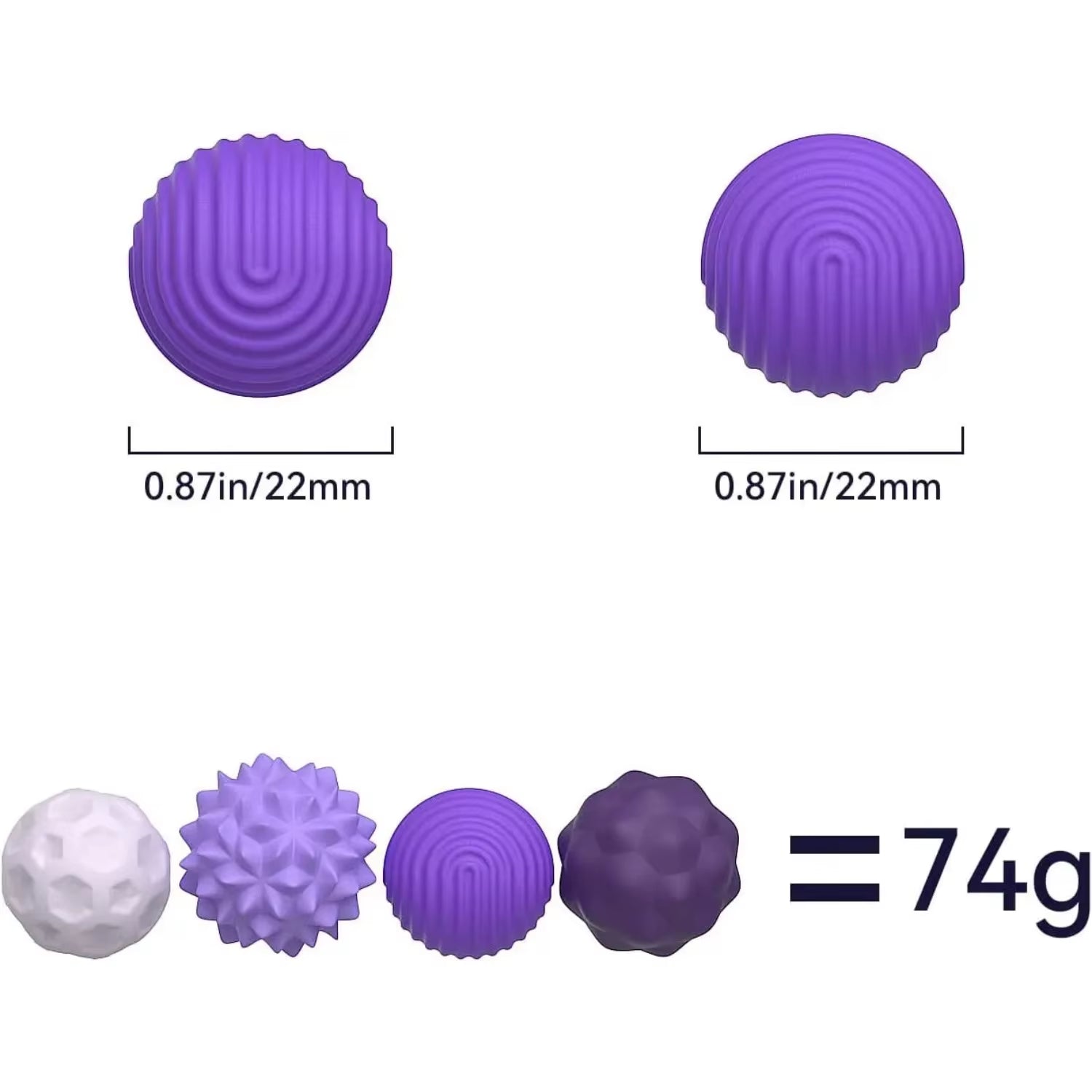 Silicone Magnetic Sensory Balls Fidget Toy Worry Balls Autism Calming Fidgeting Toy Kid Adults Anxiety Relief Stress Sensory Toy