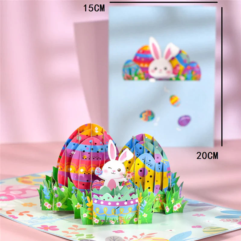 3D Butterfly Unicorn Birthday Card for Kids Children Cute Animal Pop-Up Greeting Cards Baby Shower Gifts