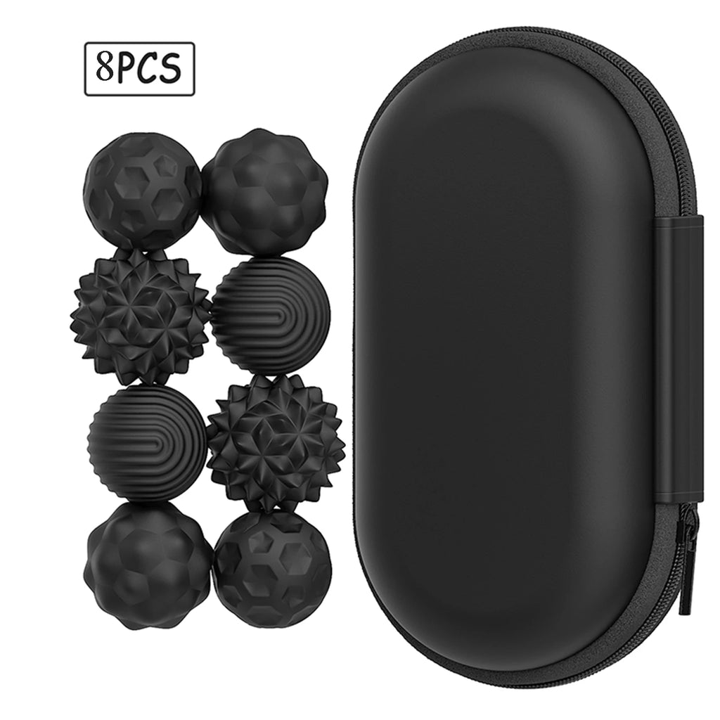 Silicone Magnetic Sensory Balls Fidget Toy Worry Balls Autism Calming Fidgeting Toy Kid Adults Anxiety Relief Stress Sensory Toy